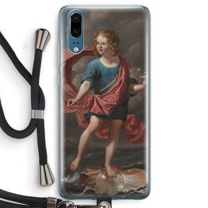CaseCompany Soap Bubbles: Huawei P20 Transparant Hoesje met koord