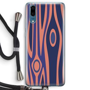 CaseCompany Bast A: Huawei P20 Transparant Hoesje met koord