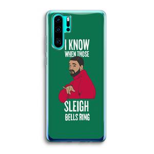 CaseCompany Sleigh Bells Ring: Huawei P30 Pro Transparant Hoesje