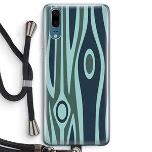 CaseCompany Bast B: Huawei P20 Transparant Hoesje met koord