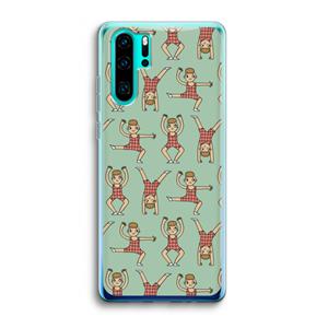 CaseCompany Gymboys: Huawei P30 Pro Transparant Hoesje