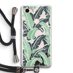 CaseCompany This Sh*t Is Bananas: Pixel 3 Transparant Hoesje met koord