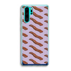 CaseCompany Bacon to my eggs #2: Huawei P30 Pro Transparant Hoesje