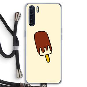 CaseCompany Frisco: Oppo A91 Transparant Hoesje met koord