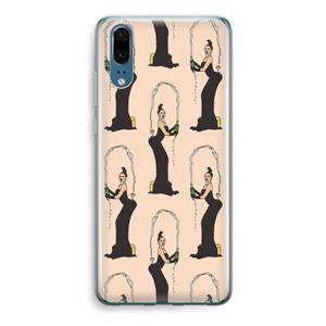 CaseCompany Pop Some Kim: Huawei P20 Transparant Hoesje