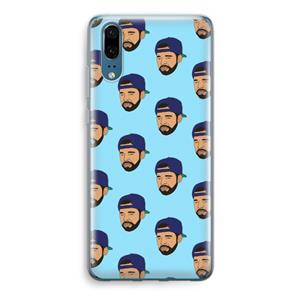 CaseCompany Drake Away: Huawei P20 Transparant Hoesje
