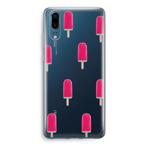 CaseCompany Waterijsje: Huawei P20 Transparant Hoesje