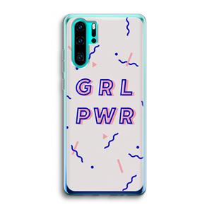 CaseCompany GRL PWR: Huawei P30 Pro Transparant Hoesje