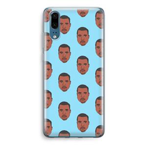 CaseCompany Kanye Call Me℃: Huawei P20 Transparant Hoesje