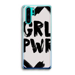 CaseCompany Girl Power #2: Huawei P30 Pro Transparant Hoesje