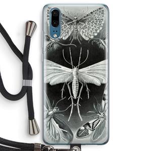CaseCompany Haeckel Tineida: Huawei P20 Transparant Hoesje met koord