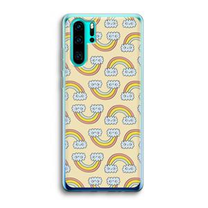 CaseCompany Regenboog: Huawei P30 Pro Transparant Hoesje