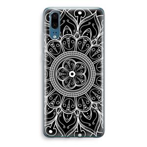 CaseCompany Roses Are Red: Huawei P20 Transparant Hoesje