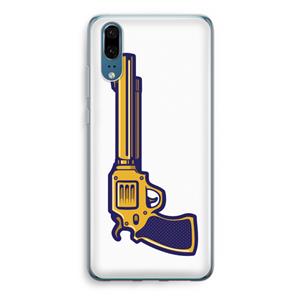 CaseCompany Pew Pew Pew: Huawei P20 Transparant Hoesje