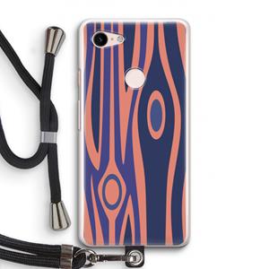 CaseCompany Bast A: Pixel 3 Transparant Hoesje met koord