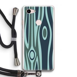CaseCompany Bast B: Pixel 3 Transparant Hoesje met koord