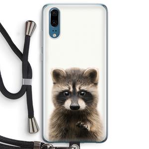 CaseCompany Rocco: Huawei P20 Transparant Hoesje met koord