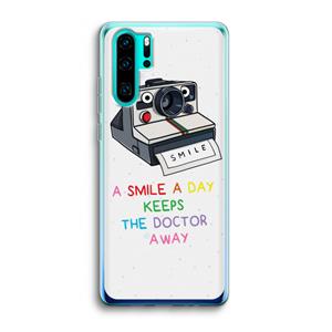 CaseCompany Smile: Huawei P30 Pro Transparant Hoesje