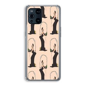 CaseCompany Pop Some Kim: Oppo Find X3 Pro Transparant Hoesje