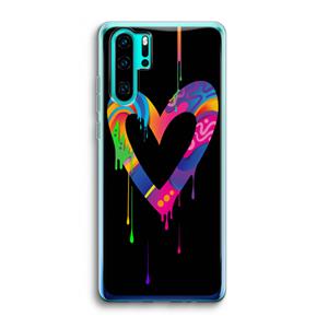 CaseCompany Melts My Heart: Huawei P30 Pro Transparant Hoesje