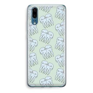 CaseCompany Octopussen: Huawei P20 Transparant Hoesje