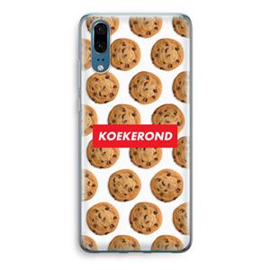 CaseCompany Koekerond: Huawei P20 Transparant Hoesje