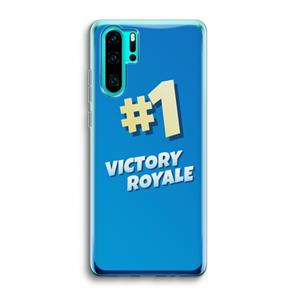 CaseCompany Victory Royale: Huawei P30 Pro Transparant Hoesje