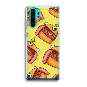 CaseCompany Hamburger: Huawei P30 Pro Transparant Hoesje