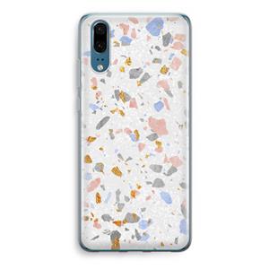 CaseCompany Terrazzo N°8: Huawei P20 Transparant Hoesje