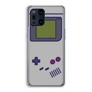 CaseCompany Game On: Oppo Find X3 Pro Transparant Hoesje