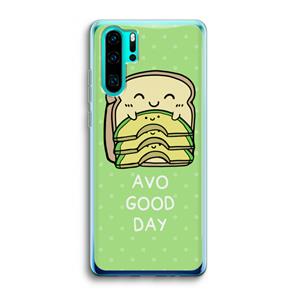 CaseCompany Avo Good Day: Huawei P30 Pro Transparant Hoesje