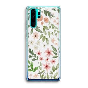 CaseCompany Botanical sweet flower heaven: Huawei P30 Pro Transparant Hoesje