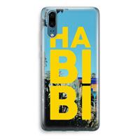CaseCompany Habibi Majorelle : Huawei P20 Transparant Hoesje