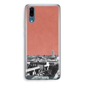 CaseCompany Marrakech Skyline : Huawei P20 Transparant Hoesje