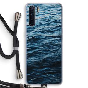 CaseCompany Oceaan: Oppo A91 Transparant Hoesje met koord