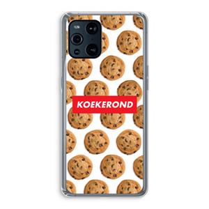 CaseCompany Koekerond: Oppo Find X3 Pro Transparant Hoesje