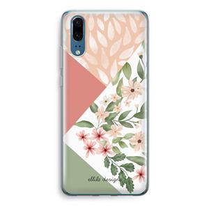 CaseCompany Sweet heaven geometrics: Huawei P20 Transparant Hoesje