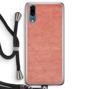CaseCompany Marrakech Walls: Huawei P20 Transparant Hoesje met koord