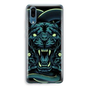 CaseCompany Cougar and Vipers: Huawei P20 Transparant Hoesje