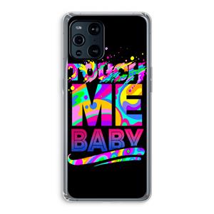 CaseCompany Touch Me: Oppo Find X3 Pro Transparant Hoesje