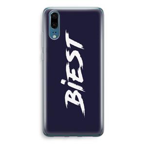 CaseCompany Biest: Huawei P20 Transparant Hoesje