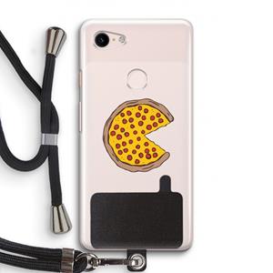 CaseCompany You Complete Me #2: Pixel 3 Transparant Hoesje met koord