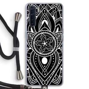 CaseCompany It's Complicated: Oppo A91 Transparant Hoesje met koord