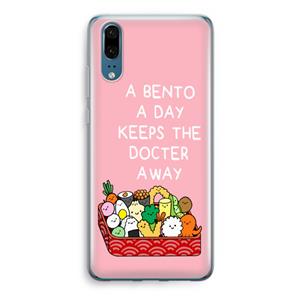 CaseCompany Bento a day: Huawei P20 Transparant Hoesje