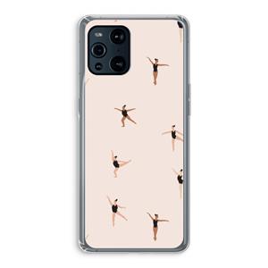 CaseCompany Dancing #1: Oppo Find X3 Pro Transparant Hoesje