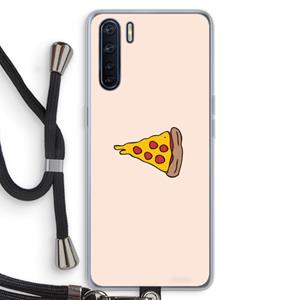 CaseCompany You Complete Me #1: Oppo A91 Transparant Hoesje met koord