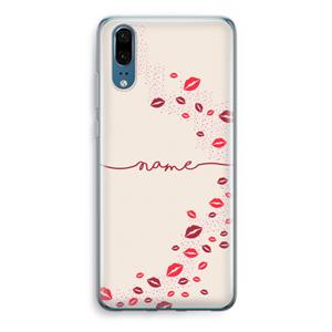 CaseCompany Kusjes: Huawei P20 Transparant Hoesje