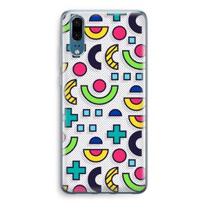 CaseCompany 8-bit N°6: Huawei P20 Transparant Hoesje