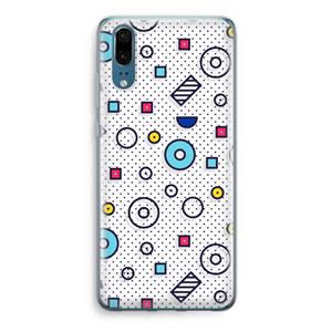 CaseCompany 8-bit N°9: Huawei P20 Transparant Hoesje