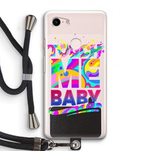 CaseCompany Touch Me: Pixel 3 Transparant Hoesje met koord